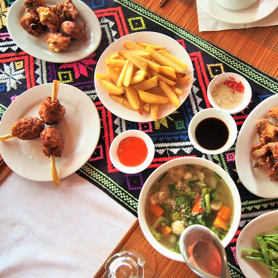 vietnam mai chau homestay cuisine