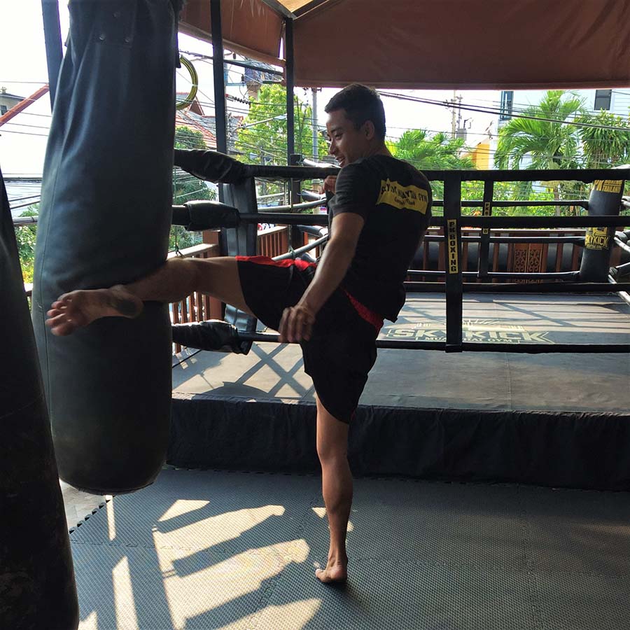 thailande chiang mai skykick muaythai gym